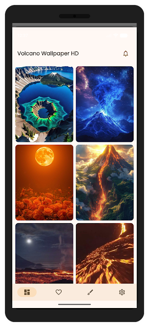 Volcano Wallpaper HD & 4K Screenshot 1