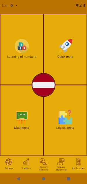 Numbers in Latvian language Screenshot 0
