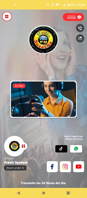 Radio Nuevo Satelite Screenshot 1