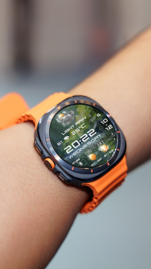 N-SPORT 758 Watch Face Wear OS Screenshot 3