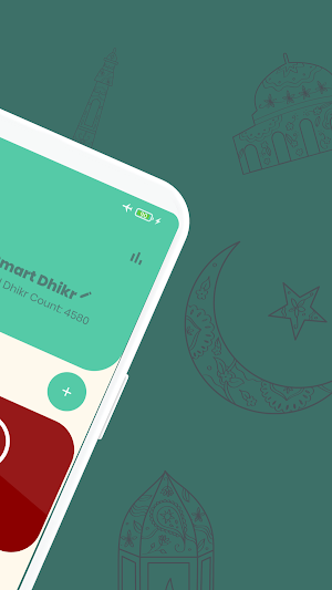 Smart Dhikr - Zikir Counter and Tasbih App Screenshot 1