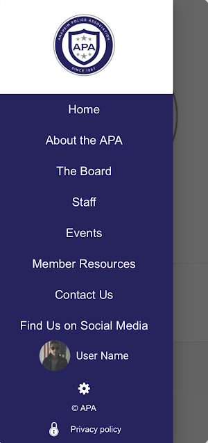 Anaheim Police Association Screenshot 1