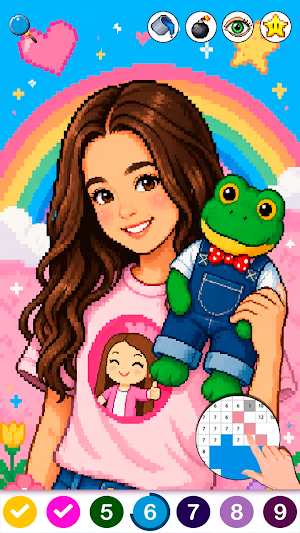 Lara Campos Juegos Colorear Screenshot 0
