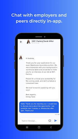 JobBlueLink Screenshot 3