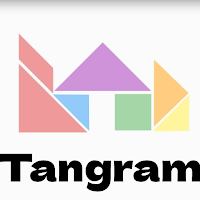 Tangram brains puzzle