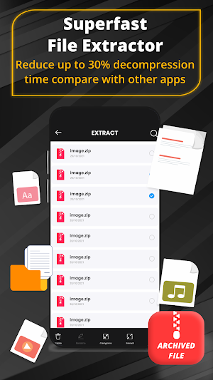 Pro Zip File Opener Extractor Screenshot 2