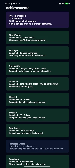 Tend Screenshot 3