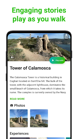 Cagliari Tour Guide:SmartGuide Screenshot 1