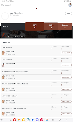 SSU Students Screenshot 2