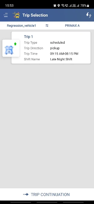 Attendant app Screenshot 2