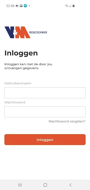 V&M Regeltechniek Screenshot 0