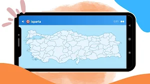 Türkiye Coğrafyası İl Bulmaca Screenshot 2