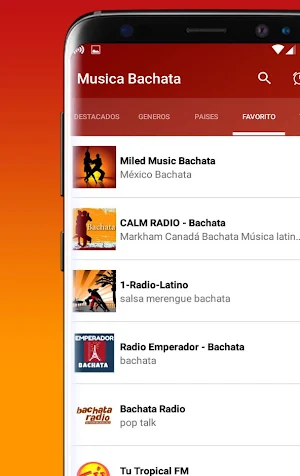 Musica Bachata Screenshot 2