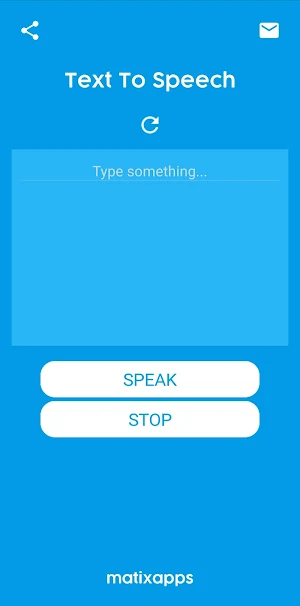 TextToSpeech Screenshot 1