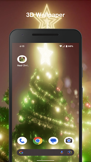 Real Christmas Live Wallpaper Screenshot 0