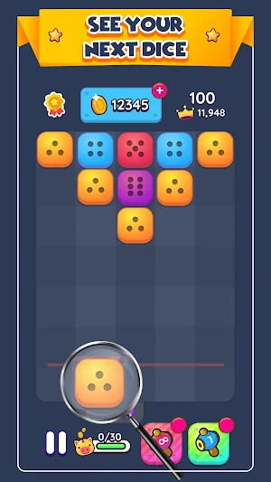 Dice Dado Master: Merge Puzzle Screenshot 1