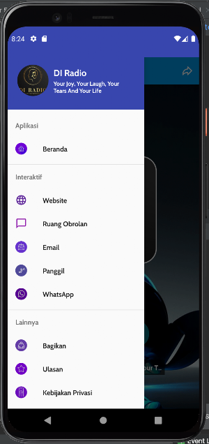 DI Radio screenshot 1