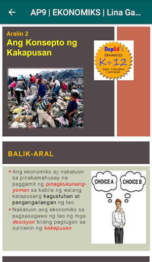 Araling Panlipunan 9 Screenshot 3