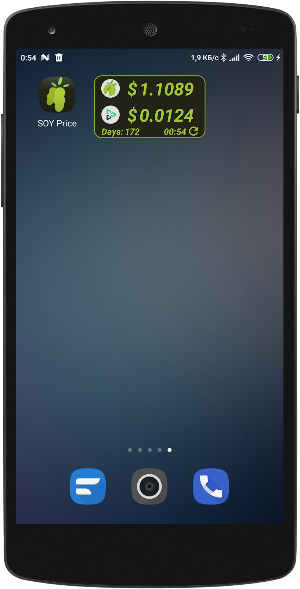 SOY Price Widget Screenshot 0