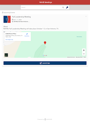 NAHB Meetings Screenshot 3