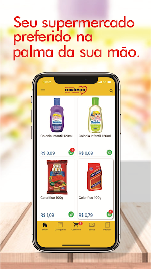 Supermercado Econômico Screenshot 2