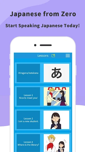 Learn Japanese-Hiragana, Kanji Screenshot 0