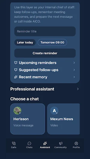 AICO: AI-Messenger & Assistant Screenshot 2