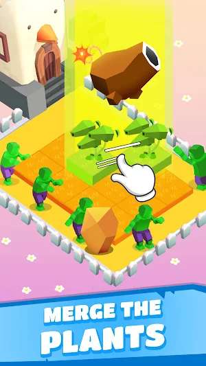 Merge Plants Defense 3D Screenshot 1