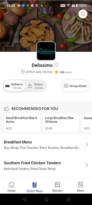 Delissimo Screenshot 1