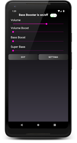 Bass Booster, Super Strong Bass and Volume Booster Screenshot 0