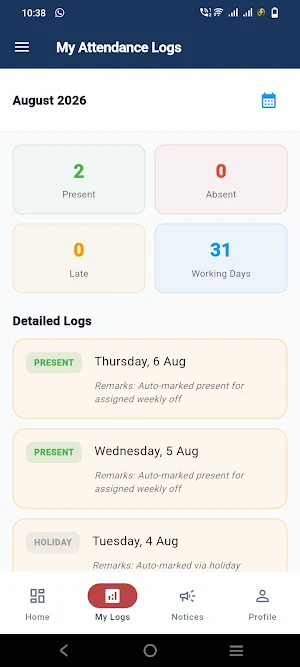 MB Public School Staff App Screenshot 3