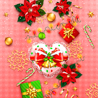 Christmas Heart - Wallpaper