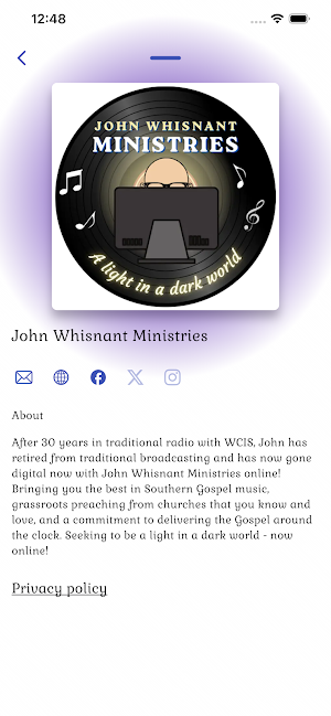 John Whisnant Ministries LIVE Screenshot 2