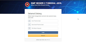 CBT SMPN 2 TUNGKAL JAYA Screenshot 2