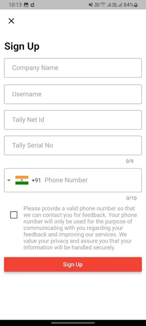 Global Tally Care Screenshot 0