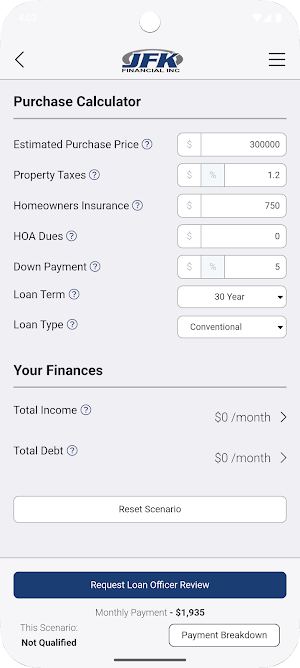 JFK Financial Inc Screenshot 2