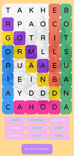 Word Search: Geography Screenshot 3