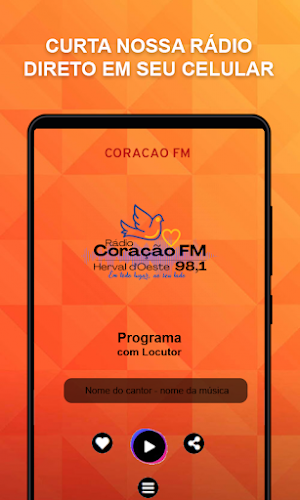 Coração FM Screenshot 0