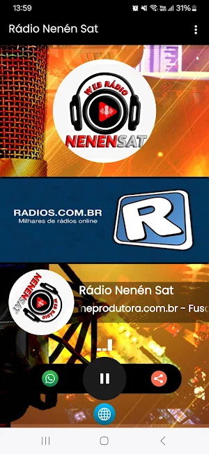 Rádio Nenén Sat Screenshot 1