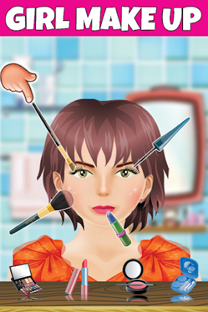 School Girls Fashion Makeups Screenshot 0
