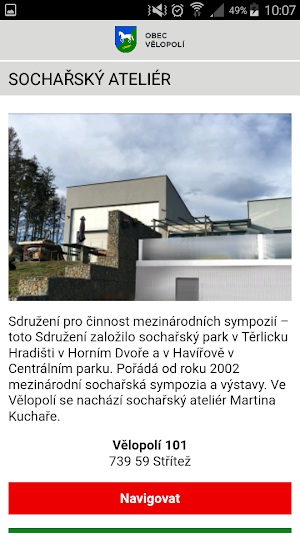 Obec Vělopolí Screenshot 3