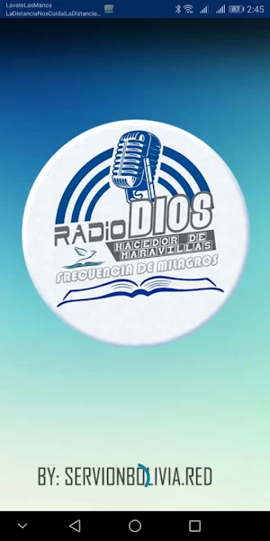 Radio Dios Hacedor de Maravillas Screenshot 2