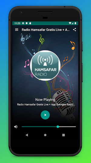 Hamsafar Radio App Sverige FM Screenshot 0