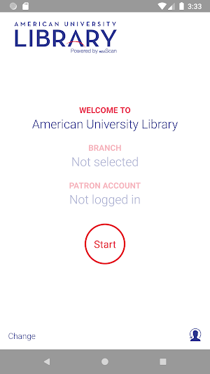 AU Library Self Check Screenshot 0