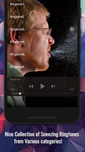 Sneezing Ringtones Screenshot 1