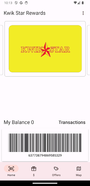Kwik Star Rewards Screenshot 0