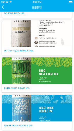 Rouleur Brewing Company Screenshot 2