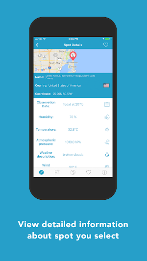 Surfing Weather - Spot weather observation. screenshot 4