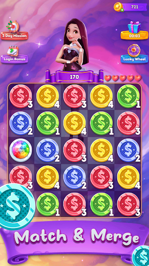 Coin Storm: Merge Fun Screenshot 0