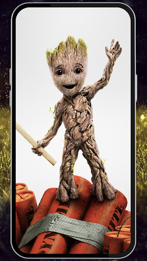 Groot HD Wallpaper Screenshot 0